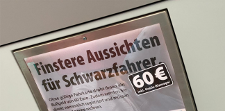 HVV Aufkleber Schwarzfahren