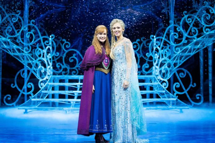 Disneys Musical «Die Eiskönigin» feiert am 8. November Premiere. Foto: Christian Charisius/dpa