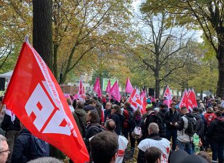 Verdi ruft Beschäftigte in Hamburg zum Streik auf Verdi-Streik am 27. Oktober 2021
