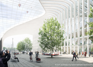 Hauptbahnhof-Umbau: Museum stellt Entwürfe aus Siegerentwurf Hamburger Hauptbahnhof | Foto: Visualisierung bof architekten und hutterreimann landschaftsarchitektur