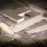 Mobilitätswende für die Veddel Visualisierung des neuen Busbahnhofs auf der Veddel .