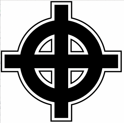 Keltenkreuz: Zeichen der verbotenen Volkssozialistischen Bewegung Deutschlands | Grafiik: Andreas06, Wikipedia