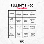 Bullshit Bingo Quarantäne-Edition