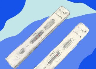 Quarantäne. Und jetzt? Positive Schnelltests Illustration