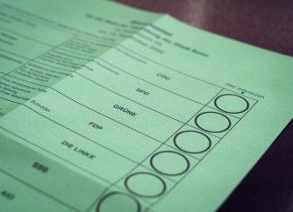 Bundestagswahl 2021: Junge Hamburger:innen wählten am seltensten Unausgefüllter Stimmzettel. Foto: Pixabay