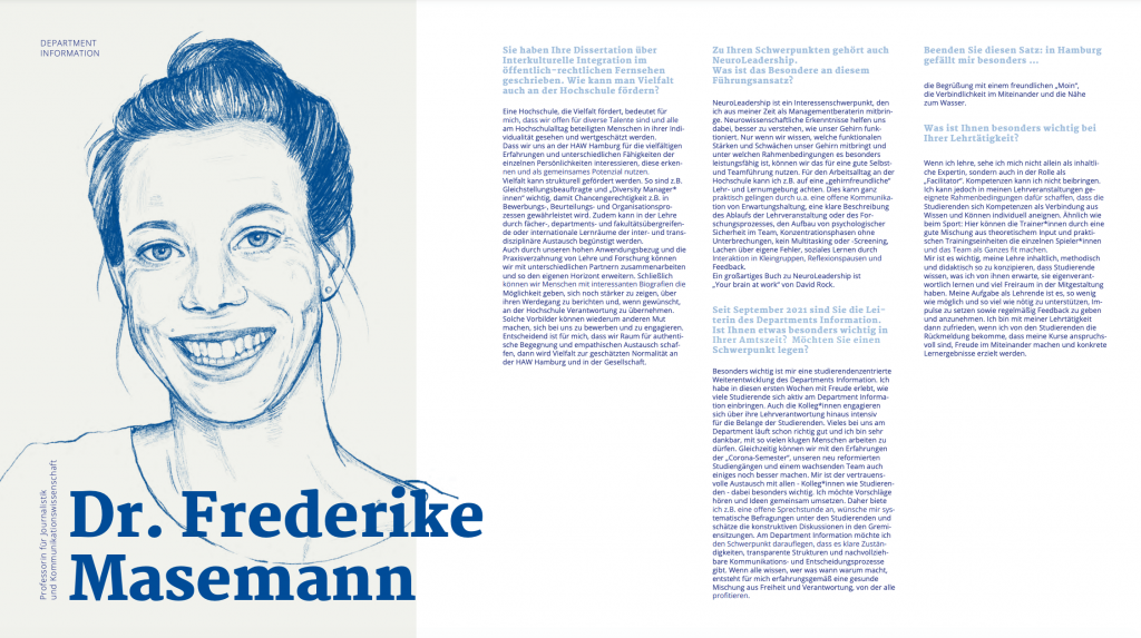 Neue HAW-Professorin Frederike Masemann im Interview