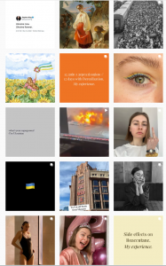 Influencer aus der Ukraine: Der Instagram Feed von Mariia
