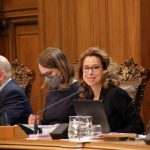 8. Mai in Hamburg: offizieller Gedenktag – aber nicht Feiertag 8. Mai Gedenktag: Carola Veit (SPD) bei der 47. Sitzung der Hamburgischen Bürgerschaft