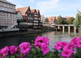 9-Euro-Ticket: Die besten Ziele ab Hamburg ohne Umsteigen Lüneburger Häuser an der Ilmenau.