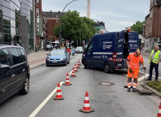 Straßensperrung: B5 in Bergedorf bis Freitag stadteinwärts teilgesperrt Straßensperrung B5 in Bergedorf bis Freitag stadteinwärts teilgesperrt.