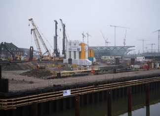 Megaprojekt Elbtower: Linksfraktion sieht Interessenkonflikt Baustelle Elbtower