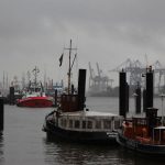 Hamburger Hafen bei Sturm. Foto: Karsten Bergmann/Pixabay