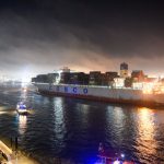 „Cosco Pride“ läuft Containerterminal Tollerort an