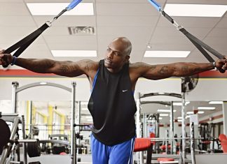 Hyrox: Wie fit sind die Hamburger? Ein Mann beim Trainieren. Möglicherweise für den Hyrox-Wettbewerb.