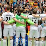 Hockey-EM in Hamburg Die deutsche Herrenmannschaft bei einem Spiel. Dieses Jahr findet die Hockey EM in Hamburg statt.