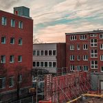 Infokampagne zum neuen Wohngeld Typische Wohnhäuser in Hamburg, Barmbek.Thema: Wohngeld Hamburg