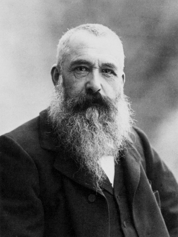 Portrait von Claude Monet