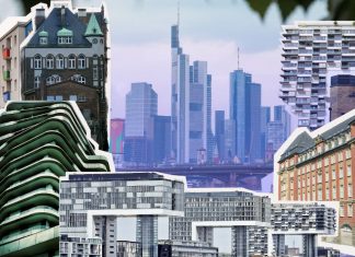 Warum Deutschland am sozialen Wohnungsbau scheitert Wohnungspolitik: Collage mit Gebäuden aus Großstädten
