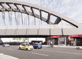 Hamburger Sternbrücke: Erste Vorarbeiten beginnen Visualisierung der neuen Hamburger Sternbrücke. Quelle: DB Netz AG