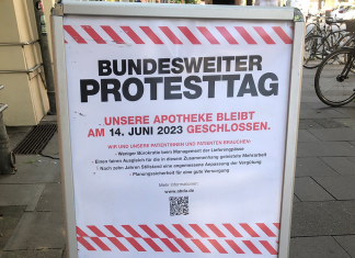 Protest: Hamburger Apotheken bleiben Mittwoch geschlossen Am Mittwoch bleiben viele Hamburger Apotheken aus Protest geschlpossen. Foto: Benjamin Haller/dpa.