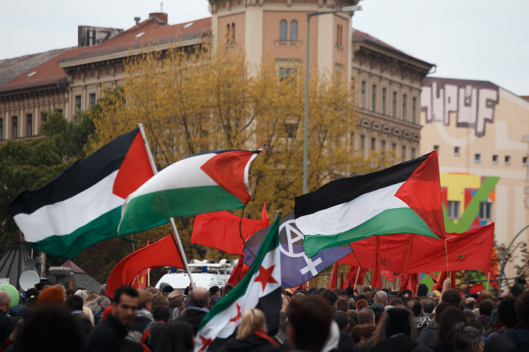 Pro-palästinensische Demonstration in Berlin.