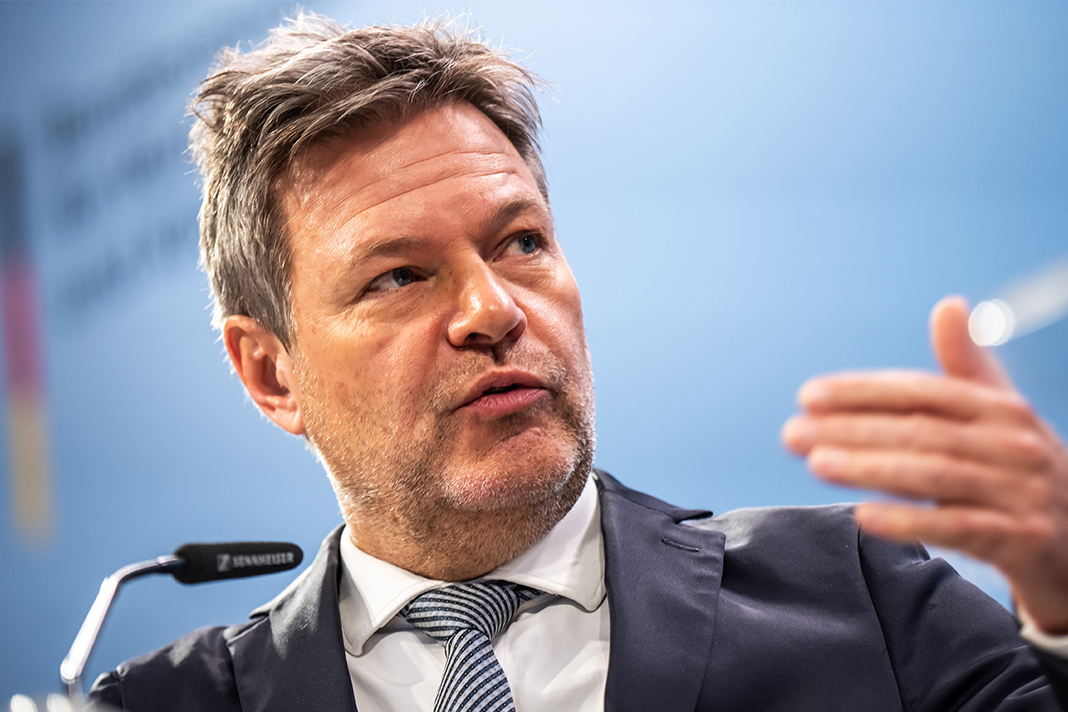 Deutscher Bundesminister für Wirtschaft und Klimaschutz Robert Habeck. Foto: Michael Kappeler/dpa