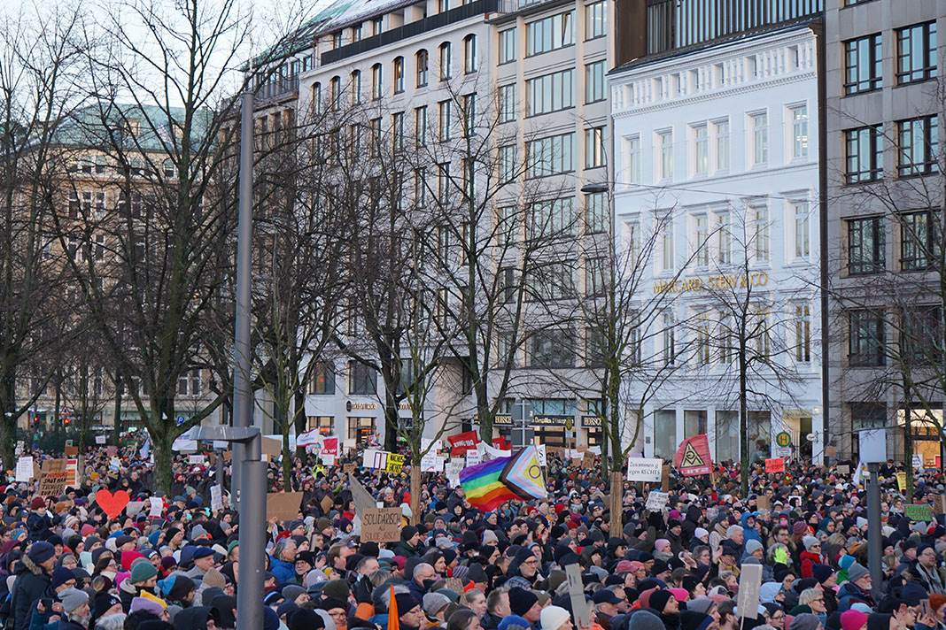 Demo Gegen Rechts Abgebrochen Fink Hamburg
