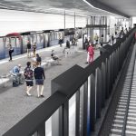 Bund fördert U5 mit mindestens 1,3 Milliarden Eine Visualisierung der U5, der neuen U-Bahnlinie Hamburg.