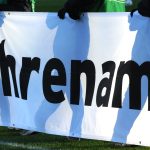 Engagement-Karte fürs Ehrenamt in Hamburg startet Ein Banner mit dem Schriftzug Ehrenamt.