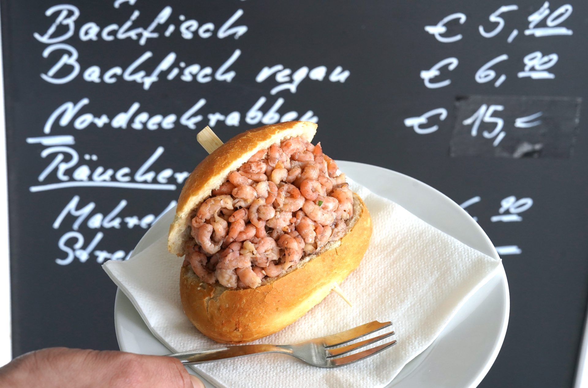 Krabbenbrötchen-Preise auf Rekordniveau | FINK.HAMBURG