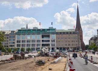 Baustelle am Jungfernstieg: So schreiten die Arbeiten voran
