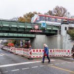 Sperrung auf U1-Strecke bis Sonntag Die U1 ist bis Sonntag zwischen Wandsbek-Gartenstadt und Farmsen gesperrt. Foto: Markus Scholz/dpa