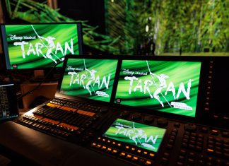 „Tarzan” schwingt sich zurück nach Hamburg Die Technik bereitet sich auch schon fleißig auf Tarzan vor.