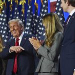 Donald Trump steht vor zweiter Präsidentschaft Donald Trump samt Familie