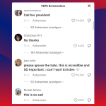 Tiktok Screenshot US-Wahl