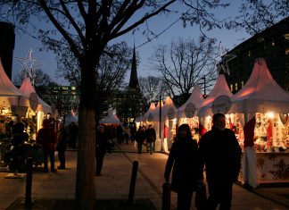 Weihnachten in Hamburg.