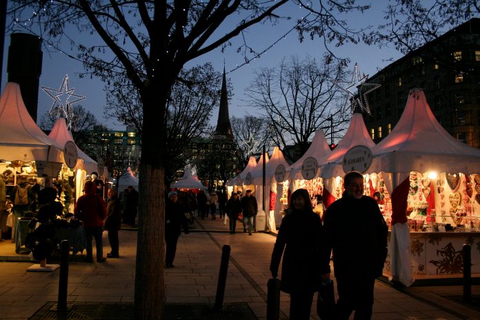 Weihnachten in Hamburg.