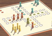 Spiel des Lebens: Zwischen Startfeld und Zielgerade Illustration eines Spielbretts im Stile von Mensch Ärgere Dich nicht.