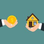 Hamburg für Verlängerung der Mietpreisbremse Eine Grafik von einem Arm mit Geld und einem Arm mit einem Haus. Hamburg will die Mietpreisbremse verlängern.