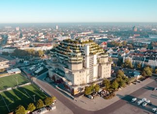 Bunker Feldstraße: Sehenswürdigkeit des Jahres in Deutschland Das Bild zeigt den Bunker in der Feldstraße. Seinetwegen wurde Hamburg in die Liste der Reiseziele 2025 der New York Times aufgenommen.