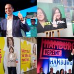 Wahlkampfauftakt in Hamburg Fotos von den Wahlkampfauftakt in Hamburg der CDU, Grünen, FDP und SPD