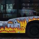 Gewinnerbus der 9. Klasse