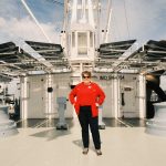 Cynthia auf der Cap San Diego