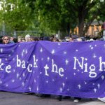 Demobanner „Take back the Night”