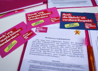 Anti-Gender-Initiative in Hamburg endgültig gescheitert Die Anti-Gender-Initiative scheiterte mit ihrem Volksbegehren vor dem Hamburgischen Verfassungsgericht.