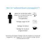 Wer ist “selbstwirksam unengagiert”? – 2