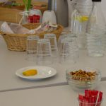 snacks aufm tisch
