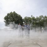 Stadt eröffnet Spielbereich am Jungfernstieg