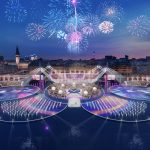 Bürgerbeteiligung zur Olympia-Bewerbung startet Eine schwimmende Bühne am Jungfernstieg könnte, bei positiver Olympia-Bewerbung, zum Schauplatz der Auftaktveranstaltung werden.