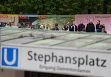 Siegerentwurf für U5-Haltestelle Stephansplatz vorgestellt Die U-Bahn-Haltestelle Stephansplatz bei der Vorstellung des neuen Bahnhofs-Entwurfs.